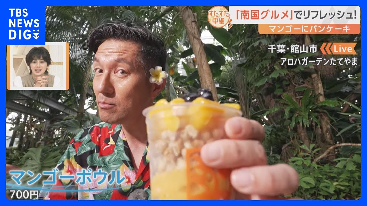 800種類もの熱帯・亜熱帯の植物にドラゴンフルーツやマンゴーも