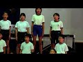 夢見るジャンプ(合唱)・茎南小全学年・種子島南種子町茎永H29 11