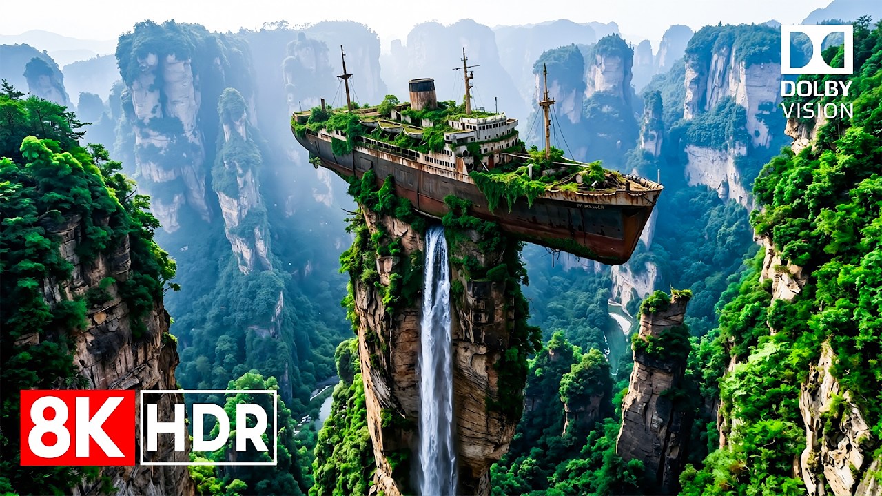 Natural Scenery in 8K HDR 60FPS — Calm and Beautiful World