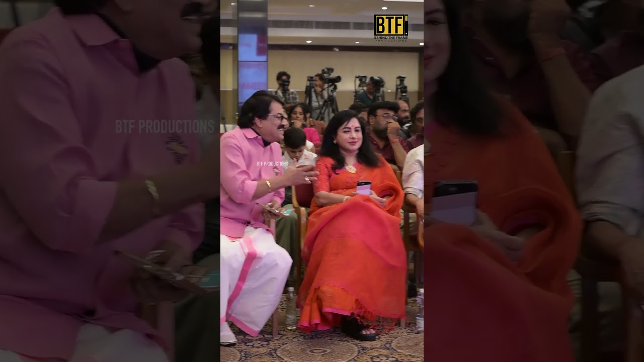 M G Sreekumar Candid Moments At Kireedam 4K Trailer Launch Event | BTF Productions M G Sreekumar Candid Moments At Kireedam 4K Trailer Launch Event | BTF Productions