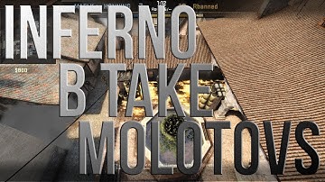 CS:GO Tutorials - Inferno Bombsite B Molotov Strategy
