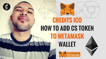 Credits ICO & How to add Credits Token to Metamask & MyEtherWallet