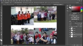 Cara menggabungkan foto di photoshop