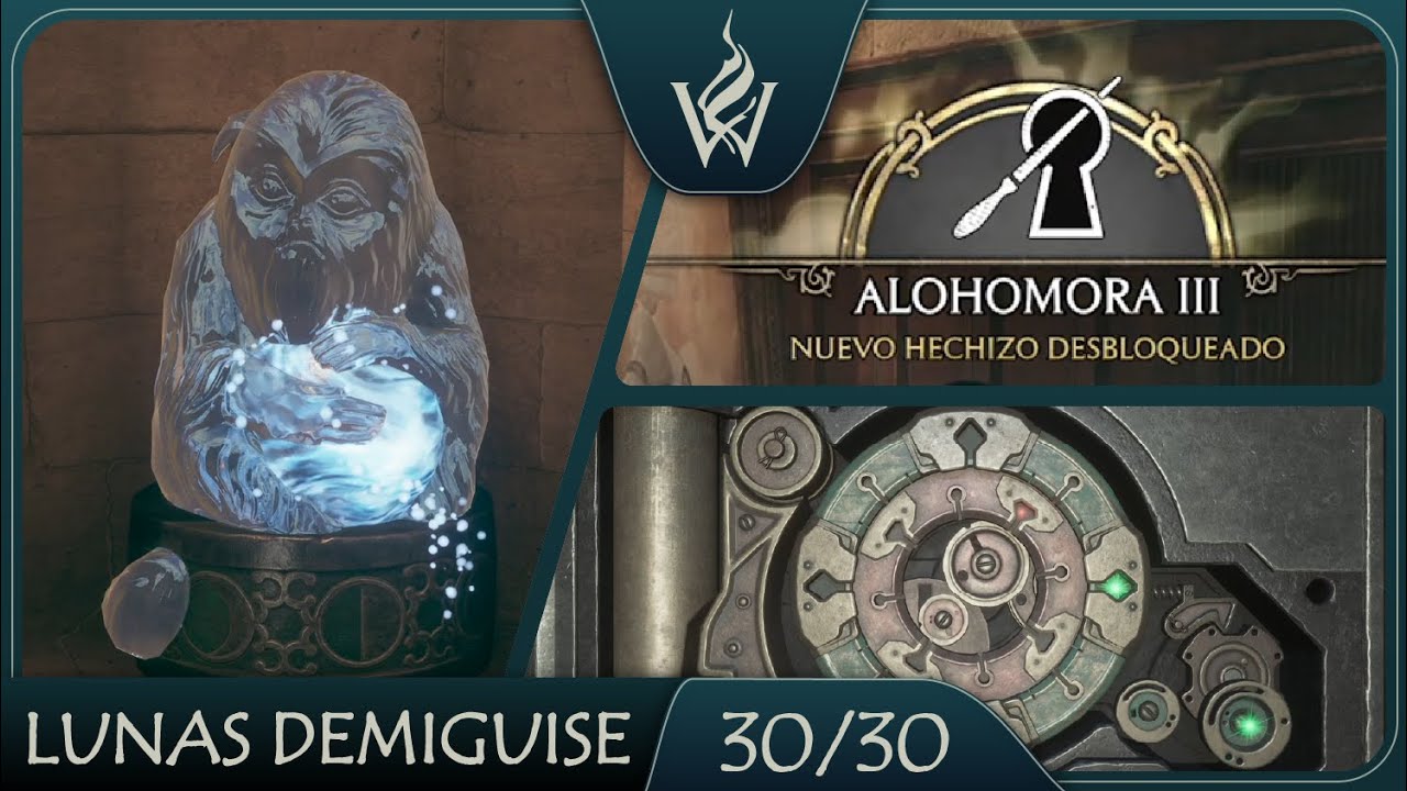 Lunas Demiguise (Ubicaciones) | Hechizo Alohomora I, II y III | Guía Completa | Hogwarts Legacy