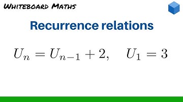 Recurrence relations