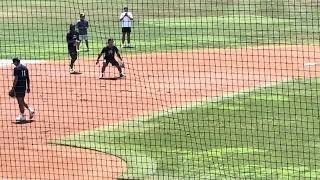 Top high school baseball prospect Dylan Seward’s full infield session at 2026 Area Code Games