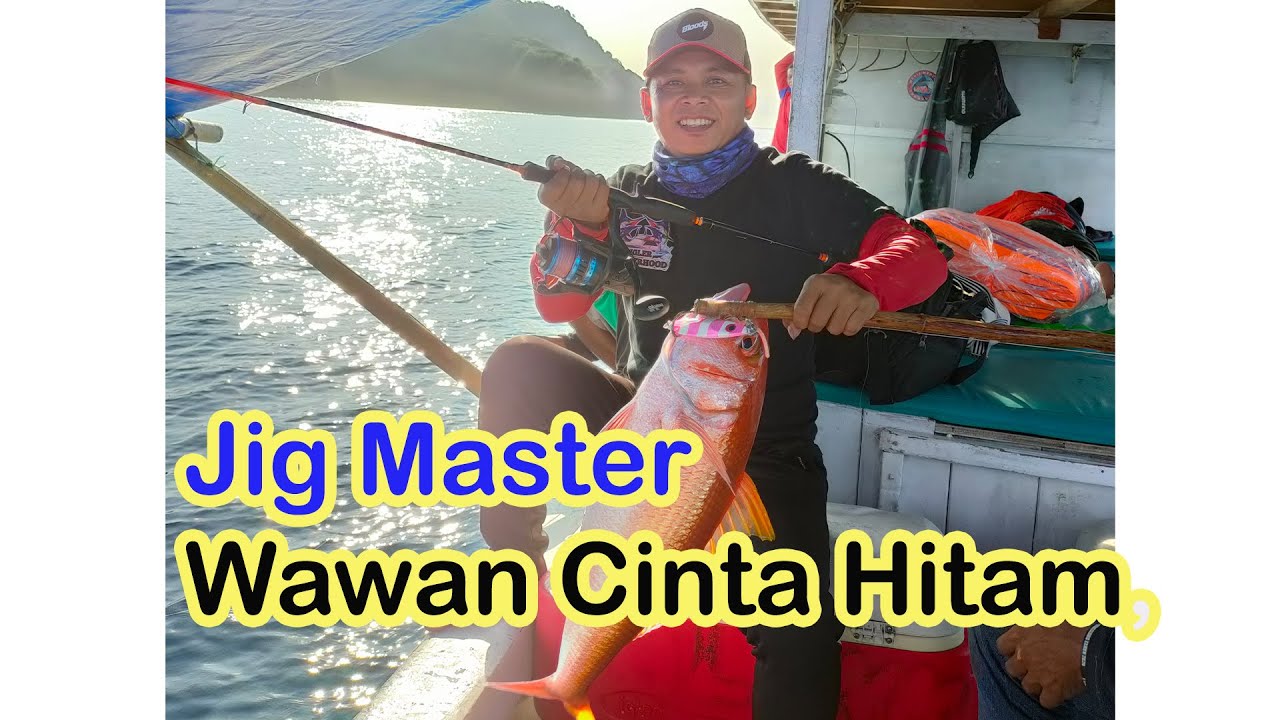 MANCING TEHNIK JIGGING DI PANAITAN UJUNG KULON DI KEDALAMAN 150 METER, STRIKE RUBBY SNAPPER