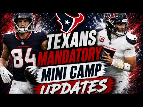 Houston Texans Mandatory Mini Camp!