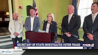 Louisiana Secretary of State’s Office investigating voter fraud