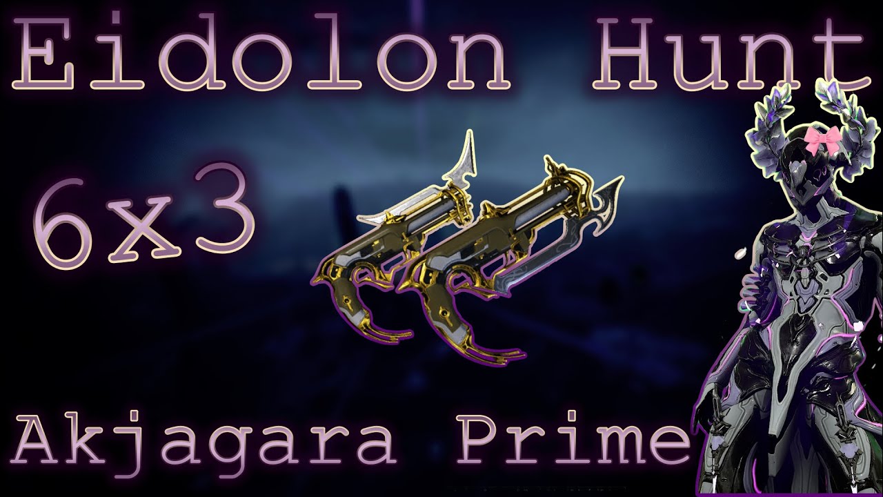 Solo 6x3 | Akjagara Prime | Warframe Eidolons