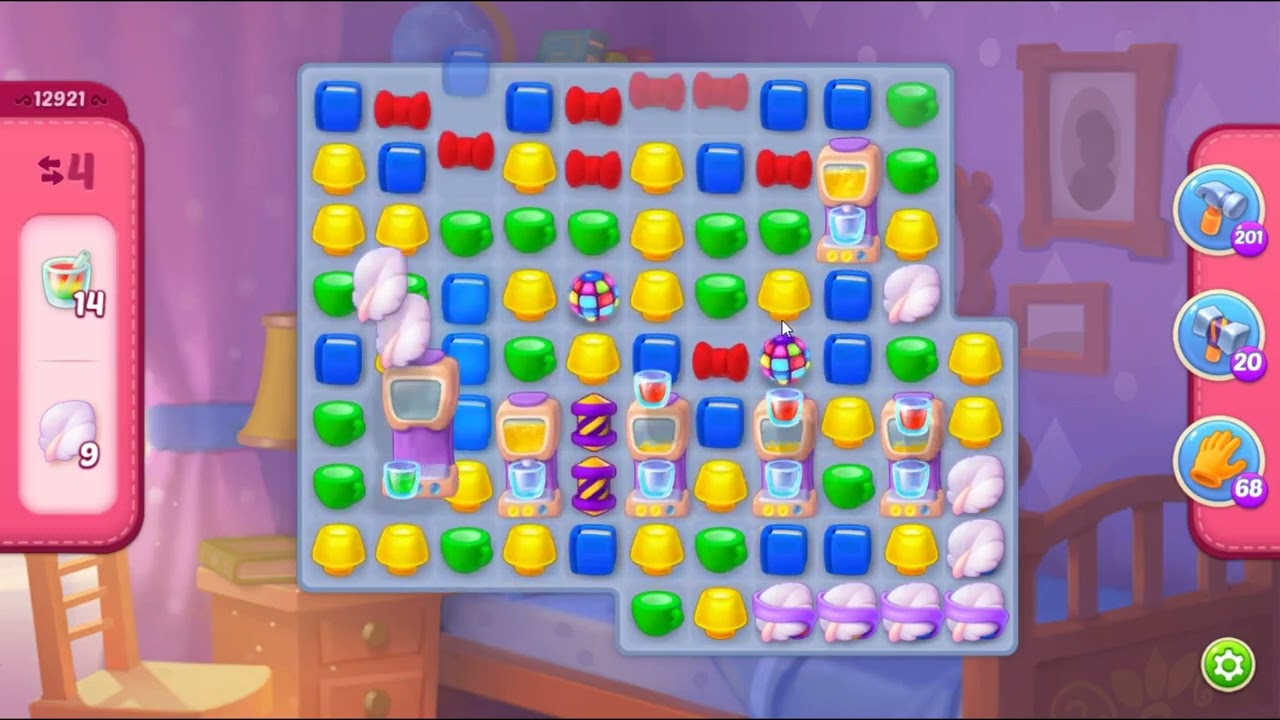 Homescapes Level 12921 - NO BOOSTERS 🏠 | SKILLGAMING ✔️