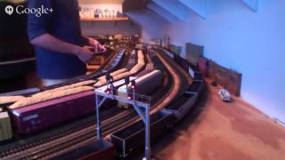 Norfolk Southern Modern Operating Session Trackside  LIVE! 11-29-1014