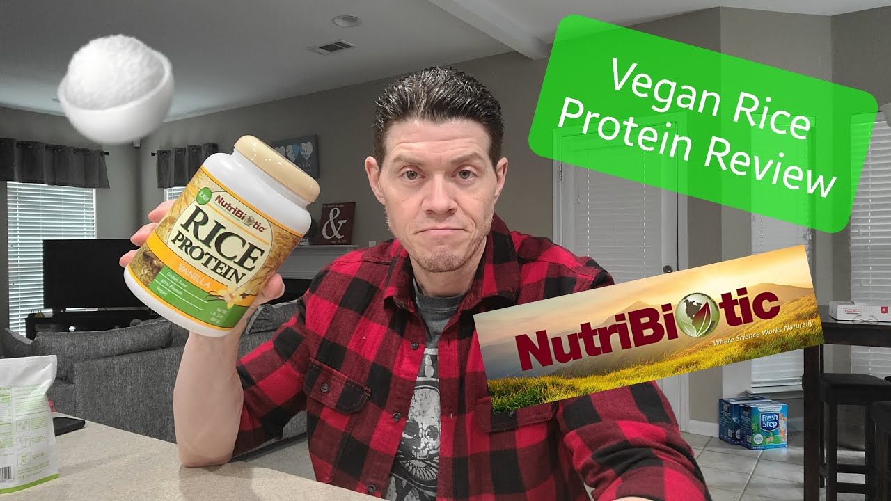 Nutribiotic Raw Rice Protein Vanilla YouTube