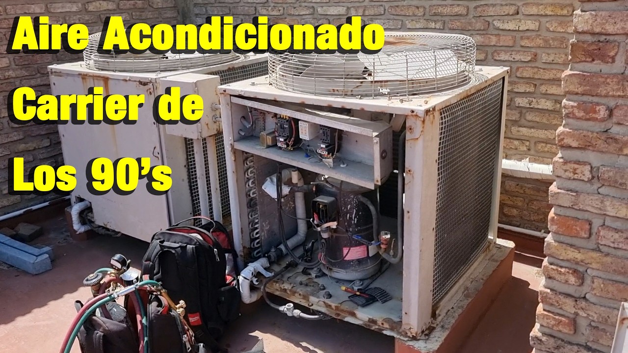 Aire Acondicionado Central Instalado en Los 90's Presentando Fugas