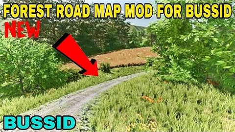forest road map mod for bussid | mod map bussid | mapas para bus simulator Indonesia.