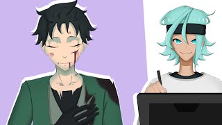 Natsuki Subaru Speed Drawing | Re:Zero | Digital Art
