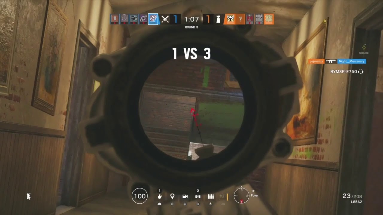 Rainbow six seige  مع الاسطورة فيجيل