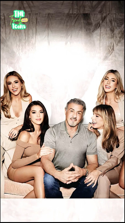 Sylvester Stallone with family in one Frame #sylvesterstallone #family #love #rambo #rocky