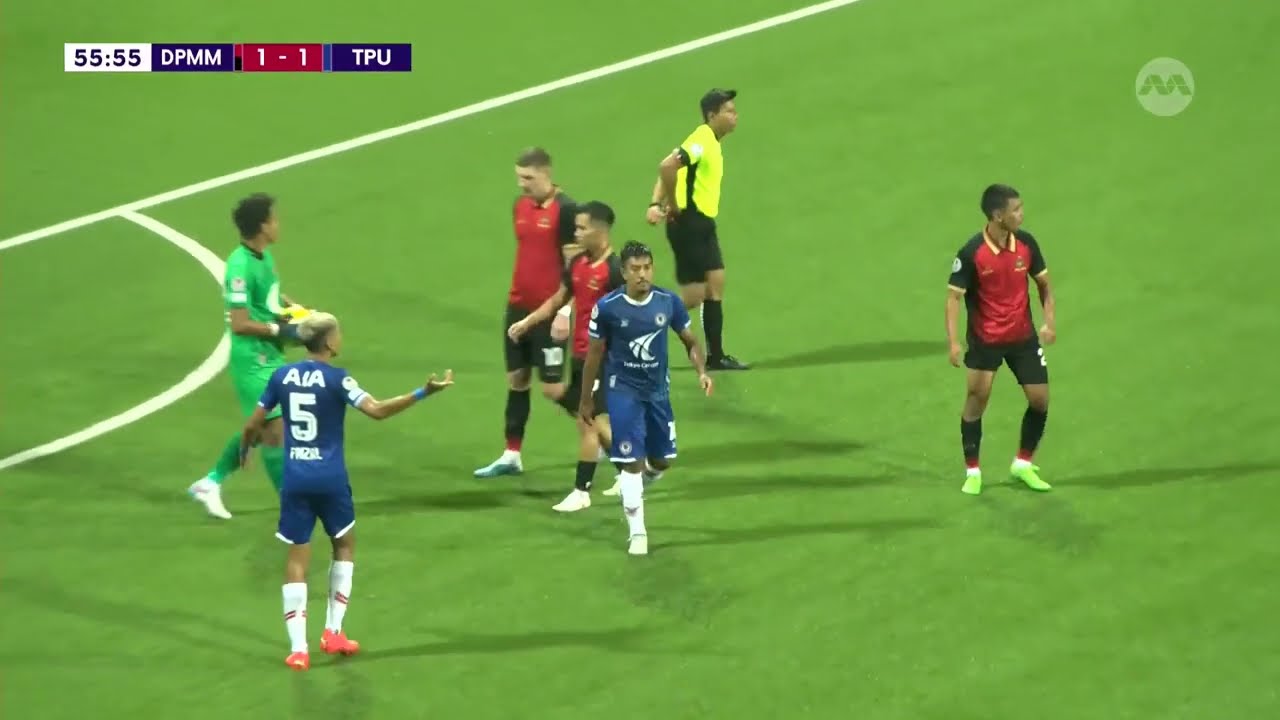 Tanjong Pagar midfielder Raihan's calamitous error results in red card vs DPMM | SPL 2023 Moments