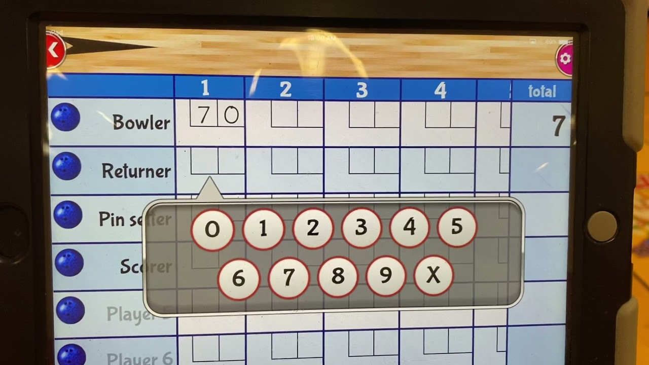 Bowling 🎳 with iPad Scoring (Explanation) YouTube
