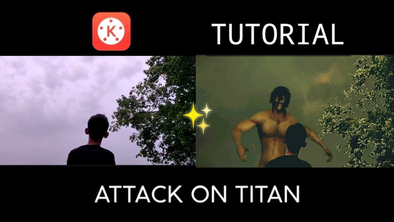 Attack on Titan, (EREN TITAN) edit Tutorial in Kinemaster || attack on titan edit Mobile Tutorial.