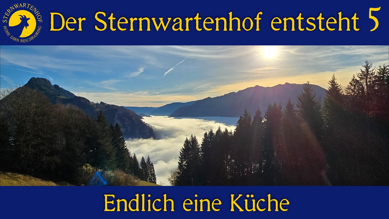 Der Sternwartenhof entsteht 05 - Imkerei, Astronomie und mehr in Oberösterreich, Hohe Dirn