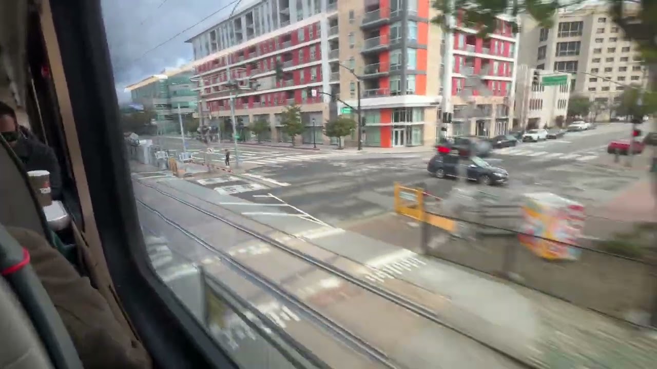 Riding on Southbound Limited Stop @caltrain #412 from Millbrae to Menlo Park.