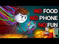 📵🍽️🥶 What Will Happen Without Phone, Food, and Fun?
