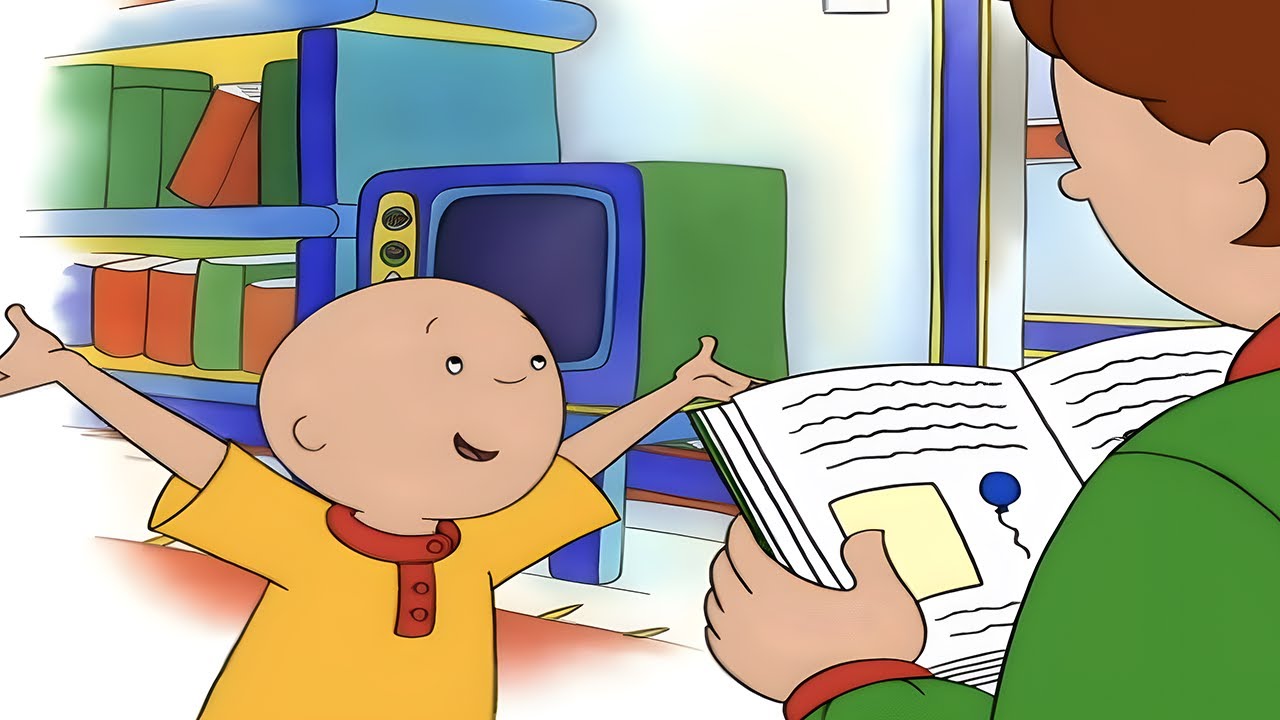 Il mio libro Preferito | Caillou Italiano - WildBrain
