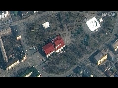 Russland bombardiert Theater