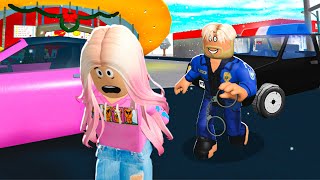 I Got Arrested.. Cop Had A CRUSH On Me! (Roblox Bloxburg)