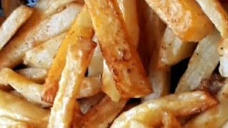 Frite au four  بطاطس فريت في الفران صحية ومقرمشة بدون قلي لذيذة جدا و سهلة !!