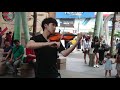 林子安 Violin Artist 動人演奏〖Ayasa - 告白的夜 The reason why〗細膩獨到的詮釋手法及精湛的演奏技巧，將柔腸百轉的心境，表現得淋漓盡致，令人動容。 信義區香榭大道