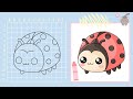¡Cualquiera puede dibujar esta MARIQUITA! ✨???? [Activa los subtítulos]