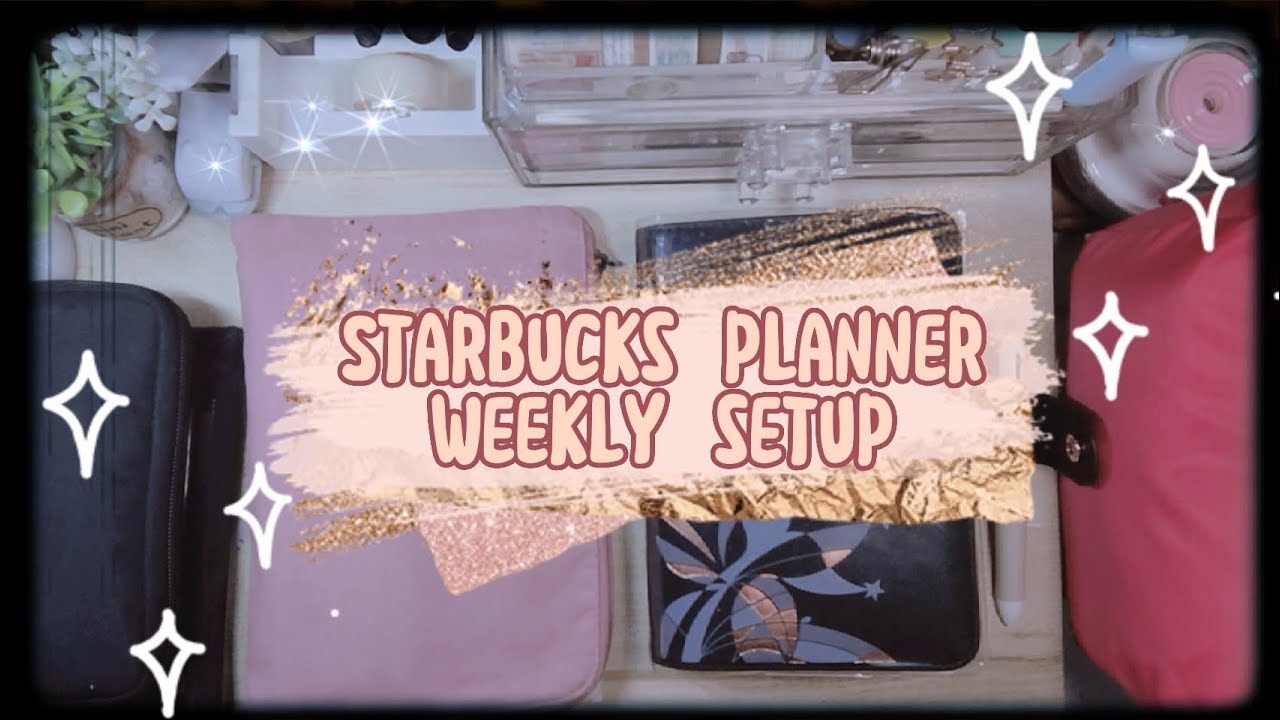 Starbuck Planner 2023 Weekly Setup April 2023 YouTube