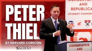 Peter Thiel - Keynote Address | The Conservative and Republican Student Conference
