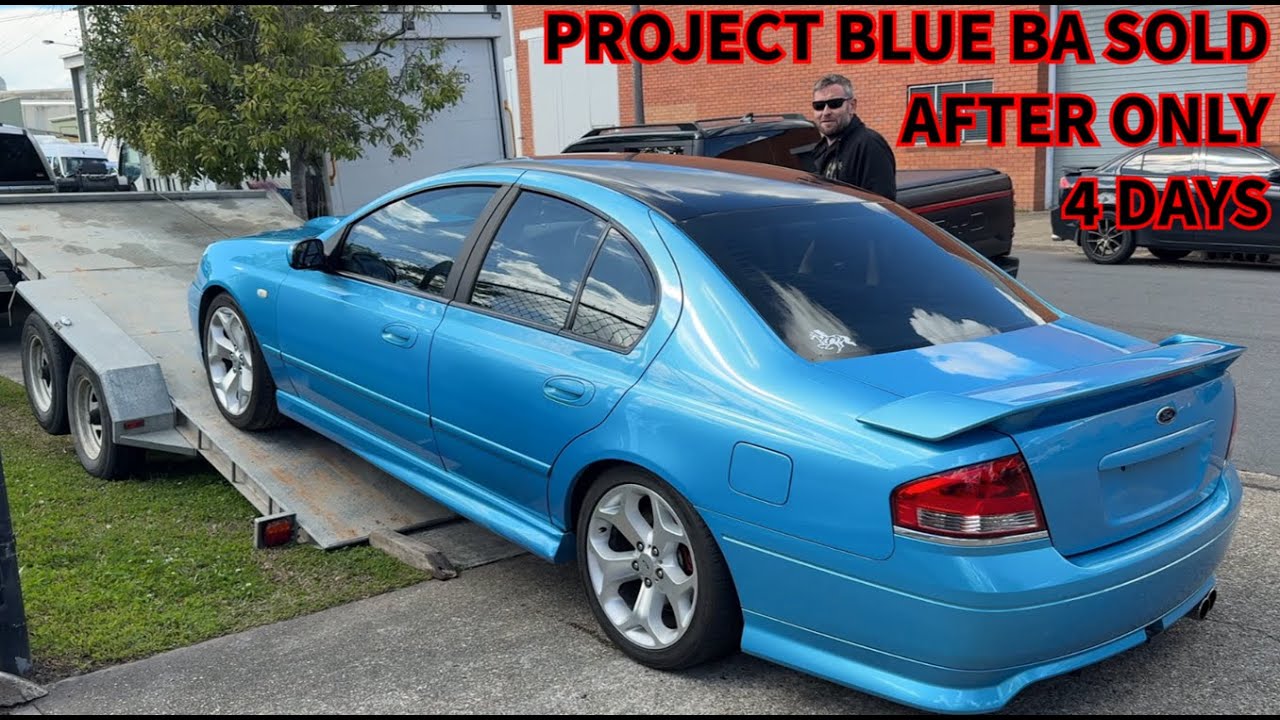The Blue BA XR6 Turbo Project has been SOLD