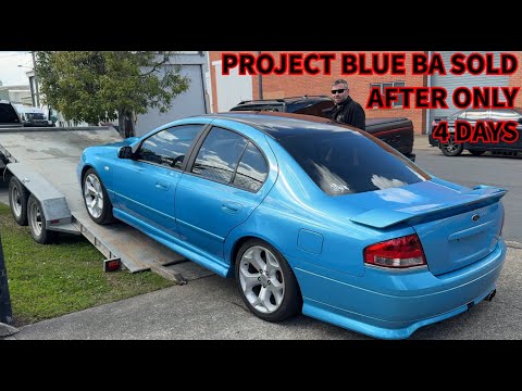 The Blue BA XR6 Turbo Project has been SOLD