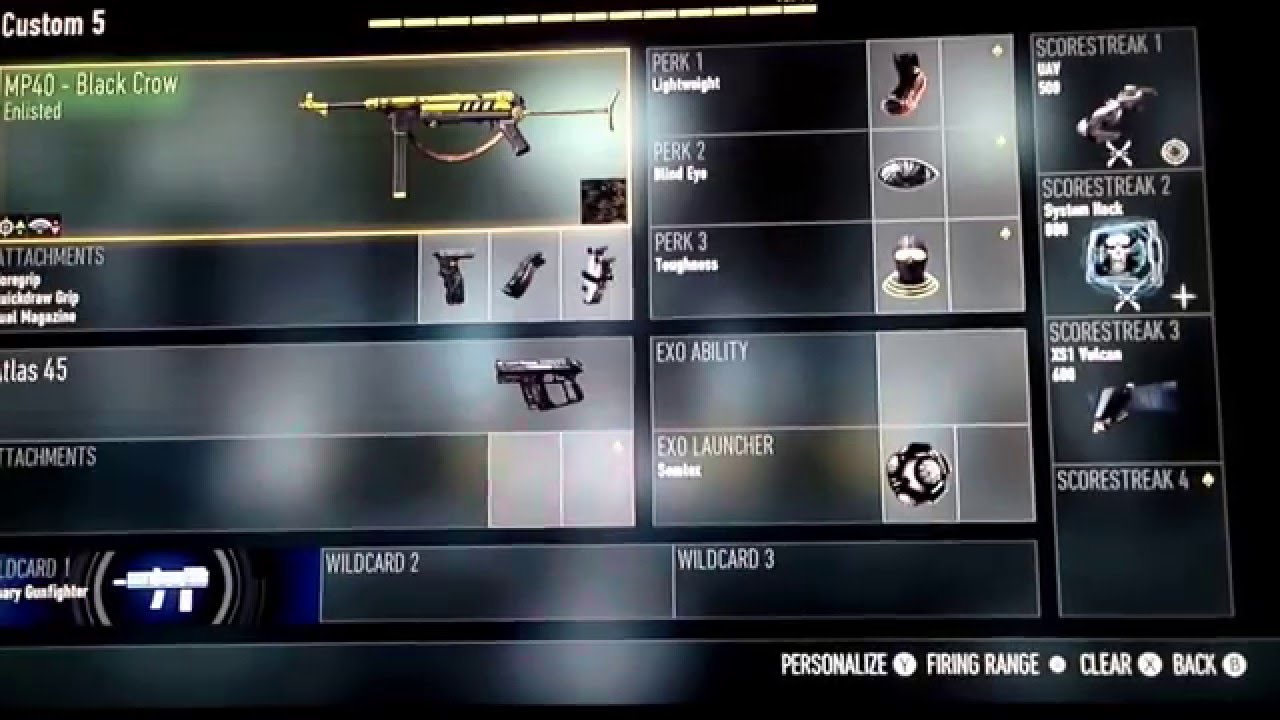 CoD AW MP40 Best CLASS SETUP