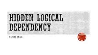 Ch 08 Avoid Hidden Logical Dependency