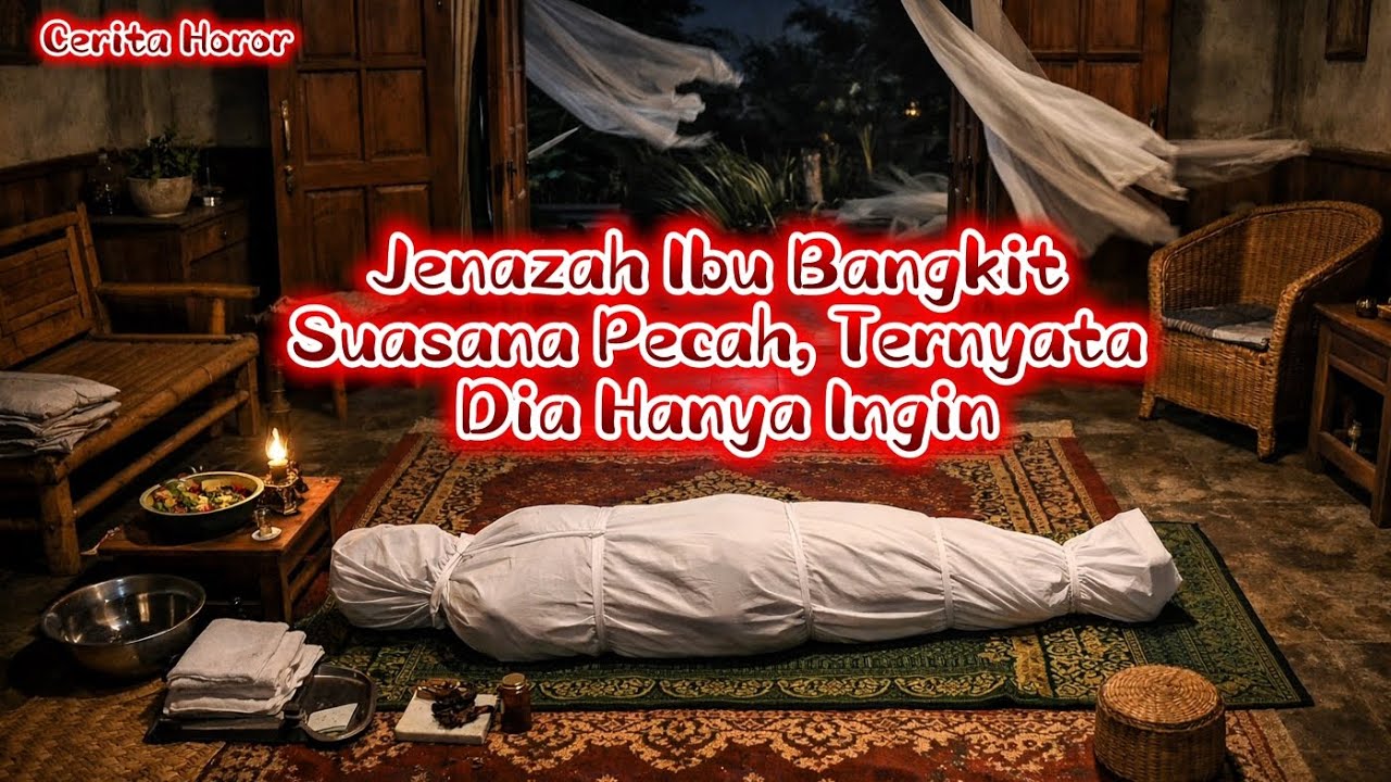 Jenazah Ibu Bangkit Suasana Pecah, Ternyata Dia Hanya Ingin