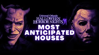 Halloween Horror Nights 31 All 10 Houses | Our Most Anticipated List | Countdown to HHN Season2 EP4