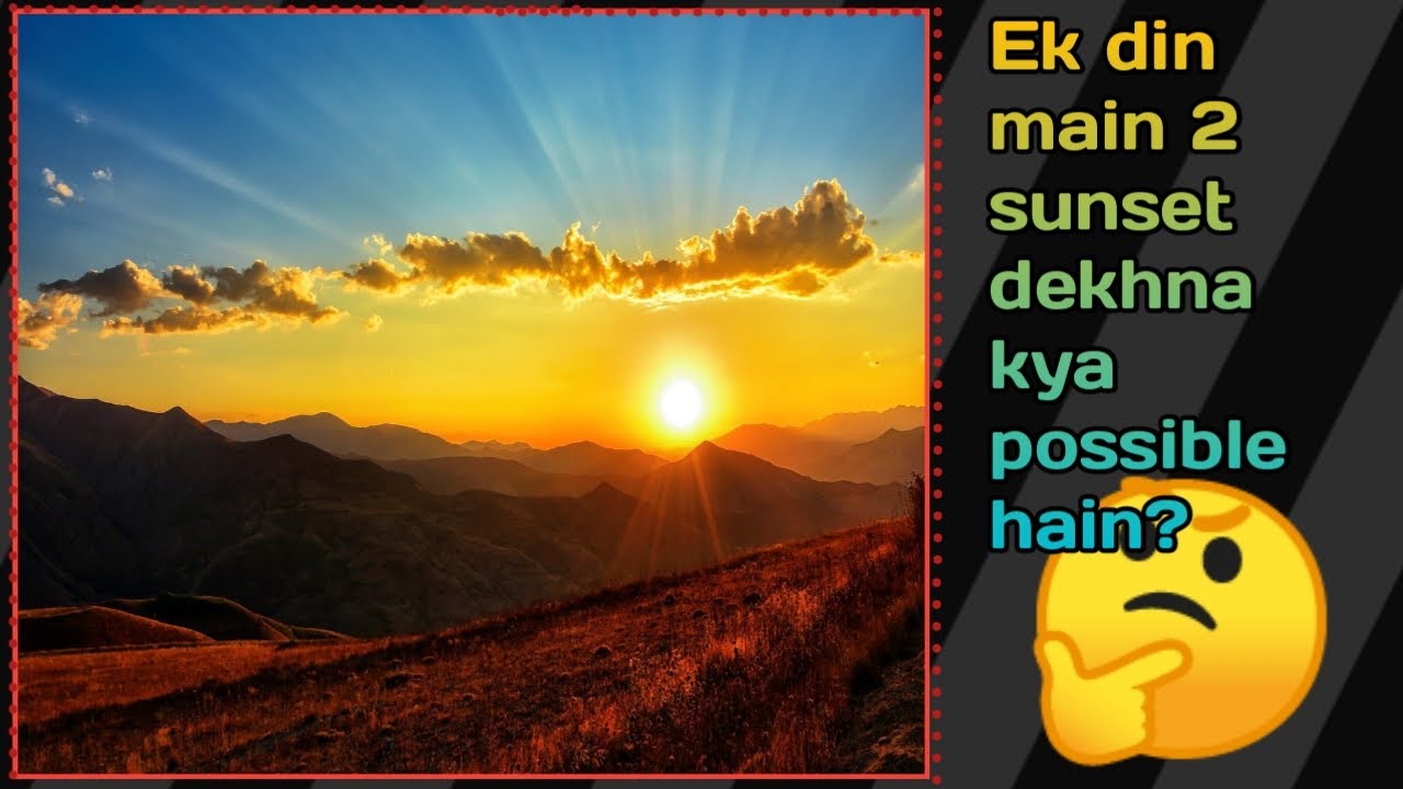 Kya ek din main 2 sunset dekhna possible hain?| Sunset from burj khalifa| Sunset