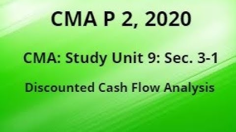 2020 P 2 CMA Unit 9 Sec. 3-1
