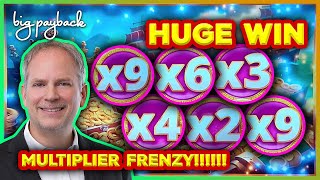 SHOCKING HUGE RUMBLE! Tiger and Dragon Slot - MULTIPLIER FRENZY!