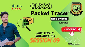 DHCP server Configuration | NW Server  |Packet Tracer|Session 9| Networking|Tamil| S.N.VITHOO|Cisco