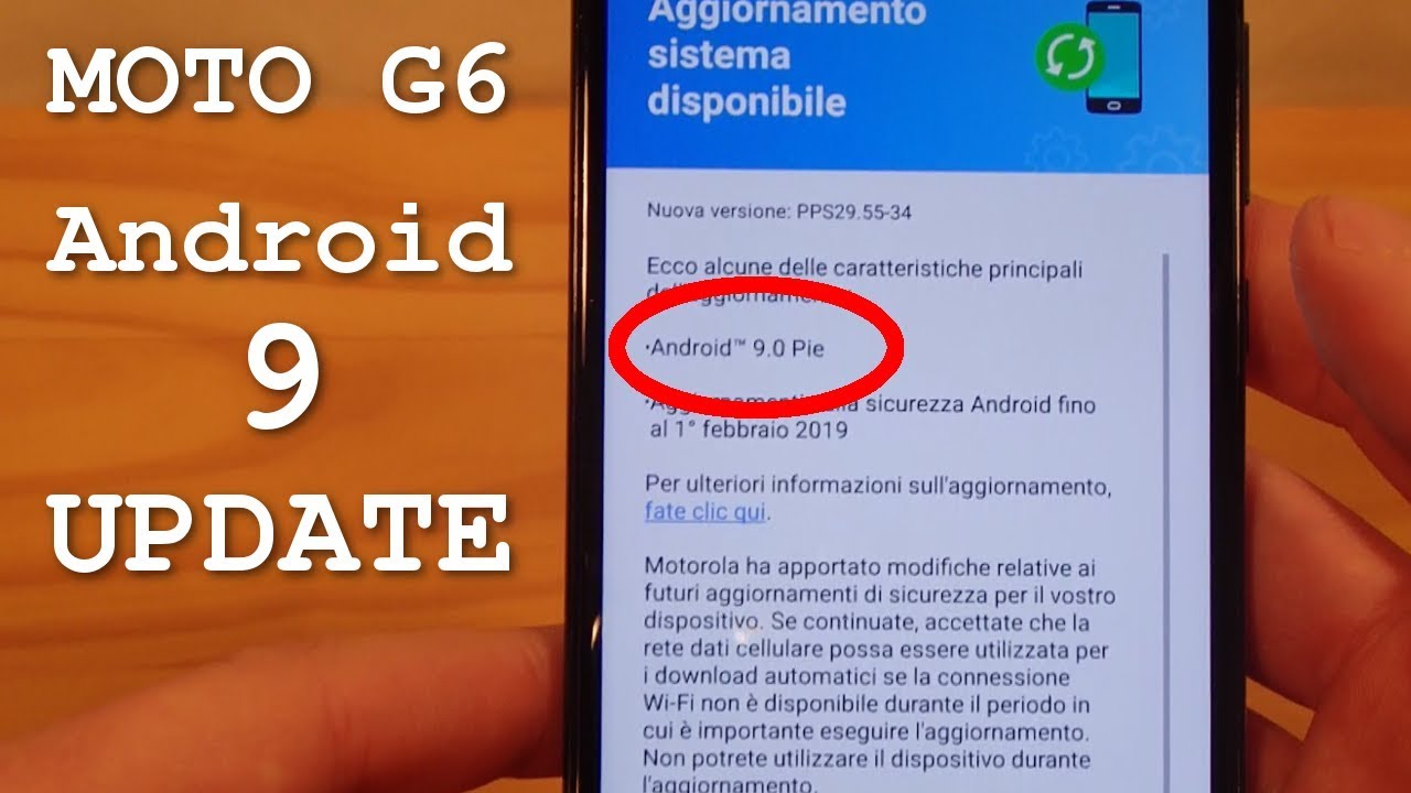 New Update  Lenovo Moto G6 • Android 9 update