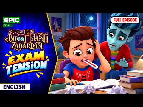 Roro Turns Every Day Into a Weekend | Bhoot Mast Jabardast | Full episode | English Cartoon