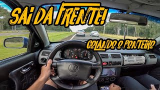 SE NÃO ANDAR EU EMPURRO DE GOL TURBO 500CV! MERCEDES QUIS ACELERAR