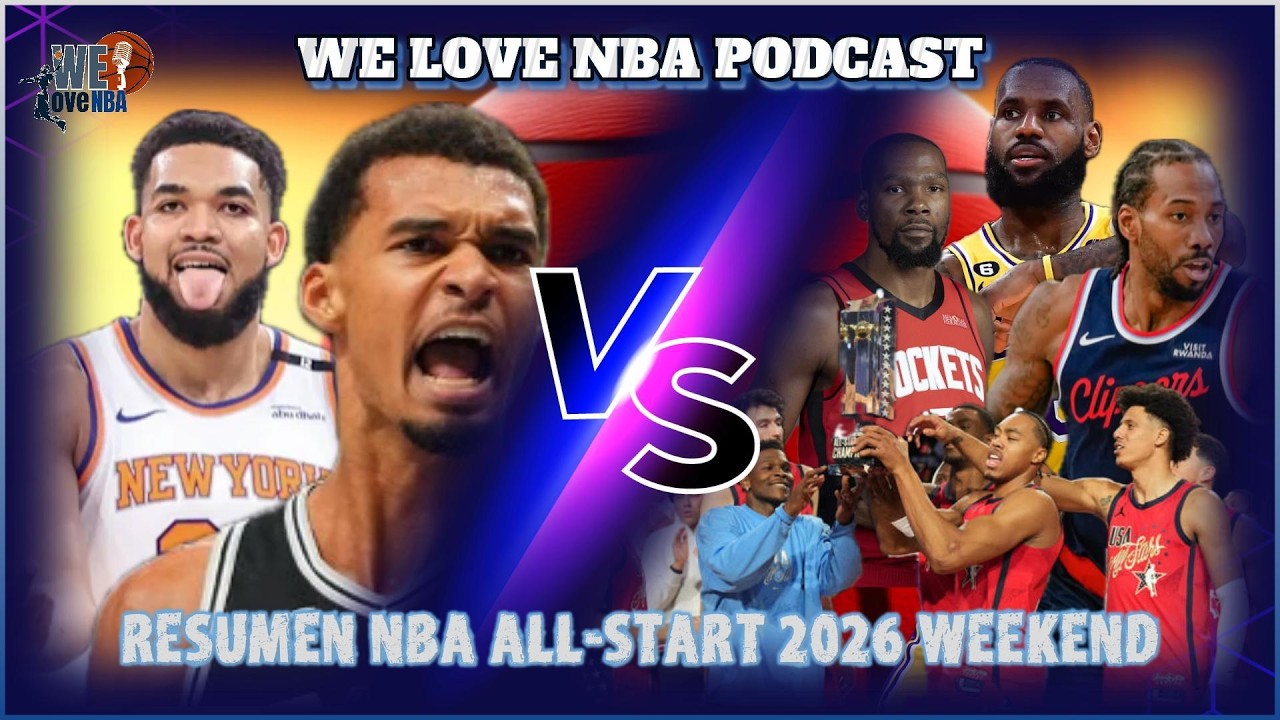 NBA 2026 | ¡Mejora el Juego de estrellas de la NBA! | Resumen All-Star NBA 2026 |